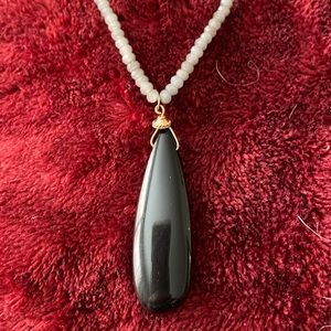 Black Onyx pendant Necklace